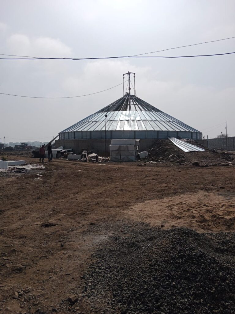 Flat Bottom Grain Storage Silos