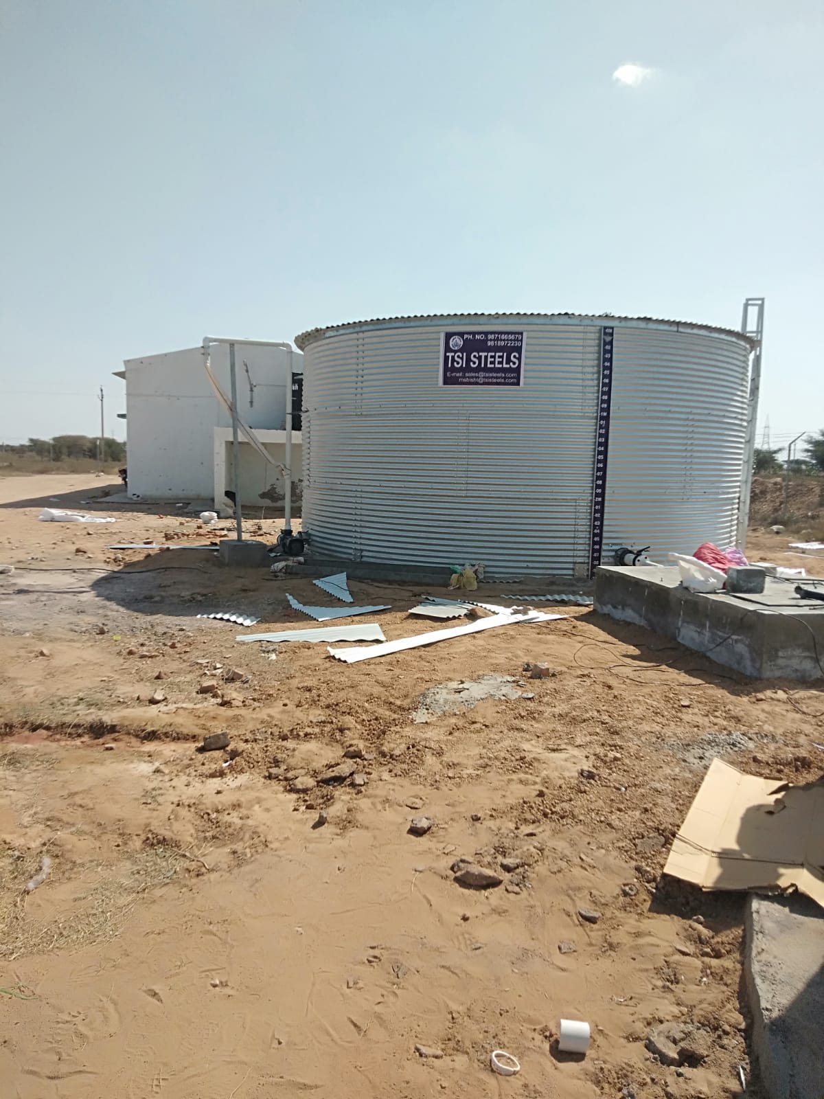 Zinc Aluminium Tank in Abidjan