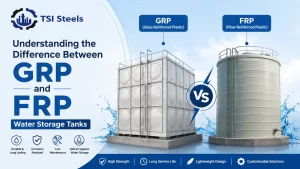 Read more about the article Understanding the Difference Between GRP and FRP Water Storage Tanks 